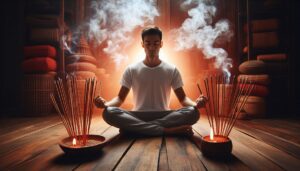 How is sandalwood used in spiritual practices