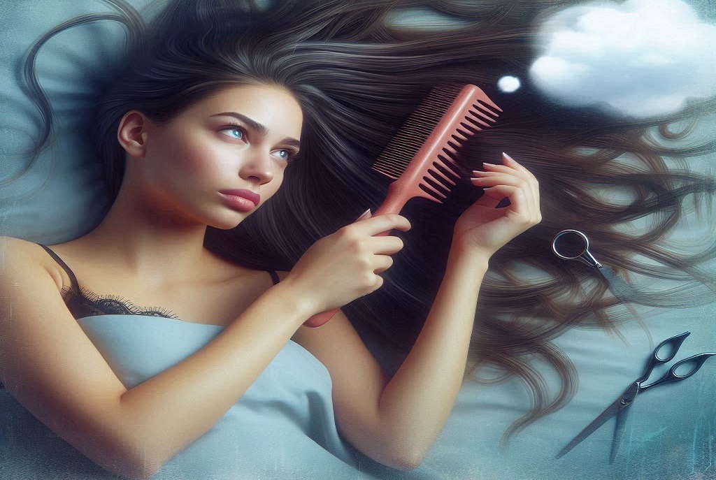 What does it signify to dream about combing your hair