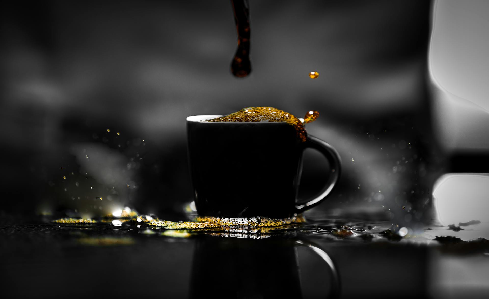 the spiritual significance of spilling coffee