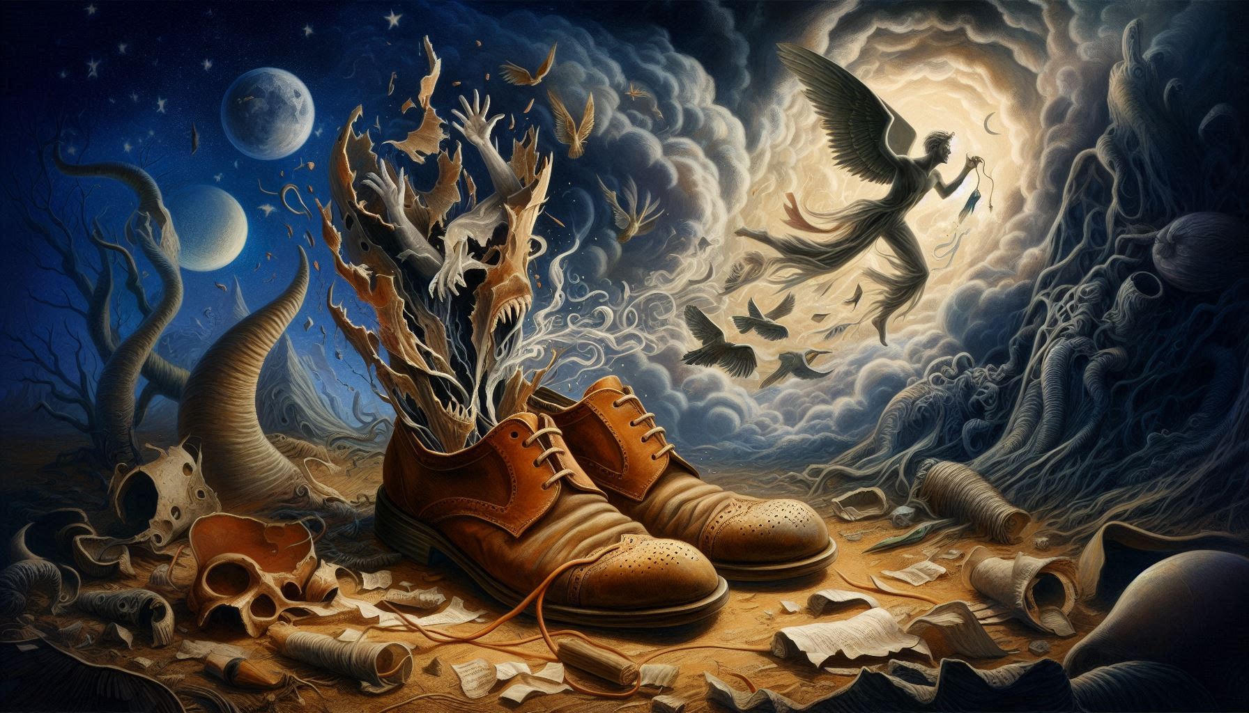 The Symbolic Meaning of Torn Shoes in Dreams