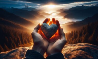 The significance of finding heart-shaped rocks in nature and how can it impact our spiritual journey