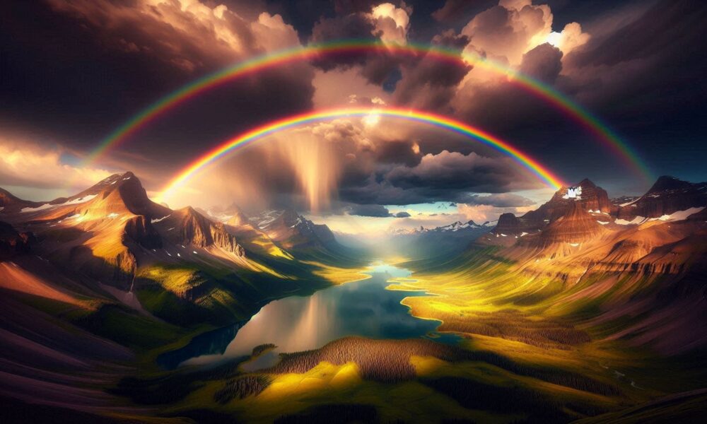 spiritual significance does a double rainbow hold