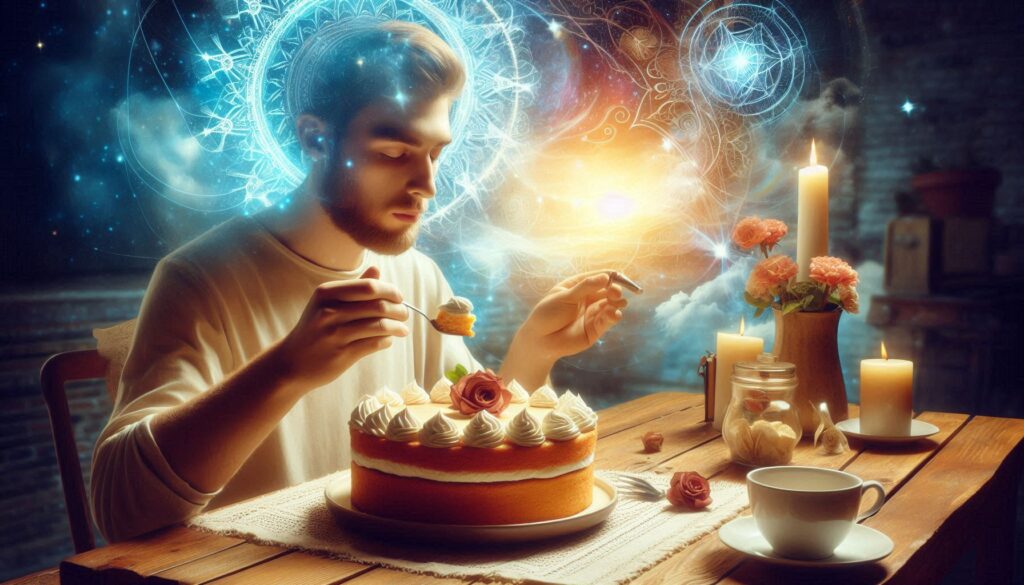 Is there a connection between dreaming about cake and manifesting abundance