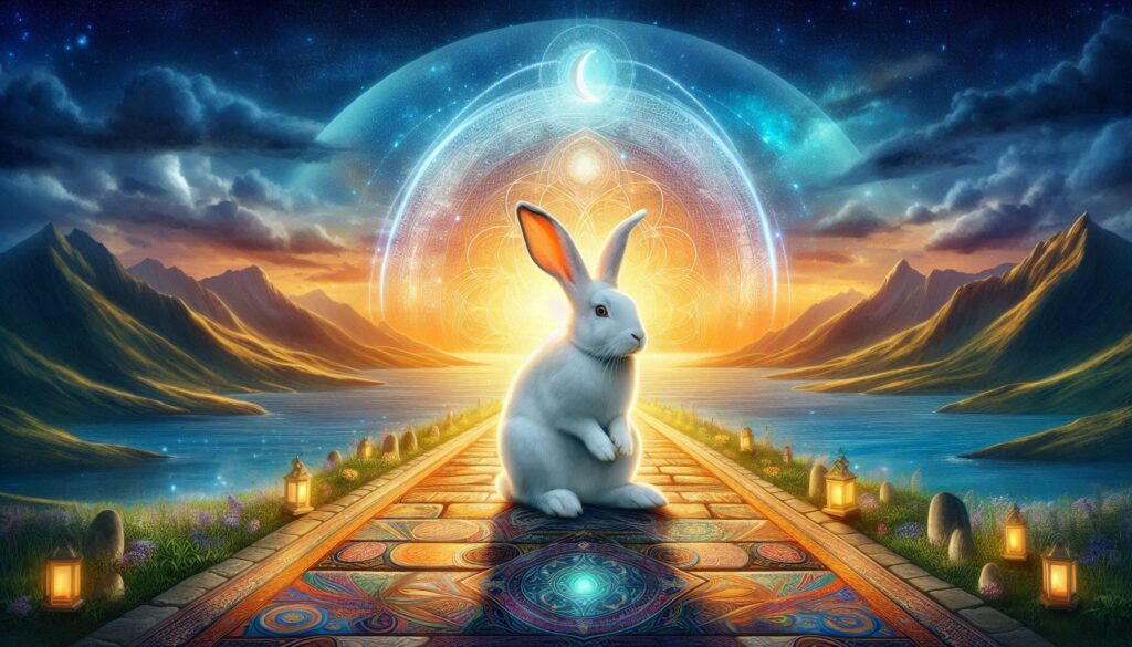 Does the color of the rabbit have any significance