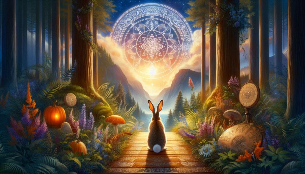 How can I attract positive energy associated with rabbits