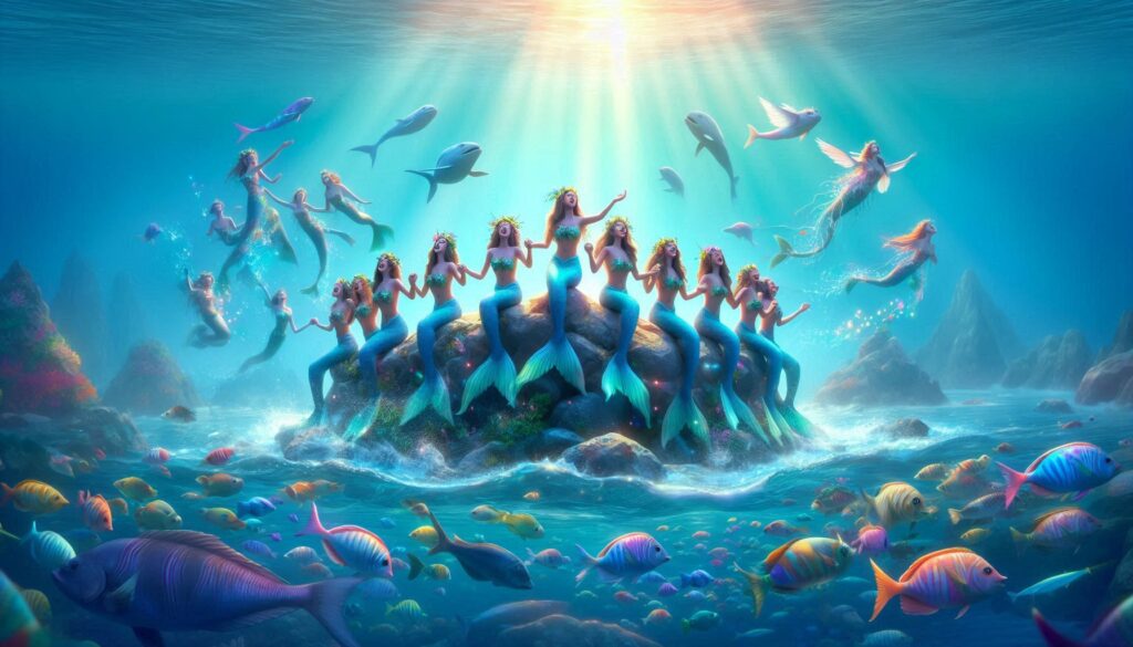 How can mermaids inspire us to live a more spiritual life