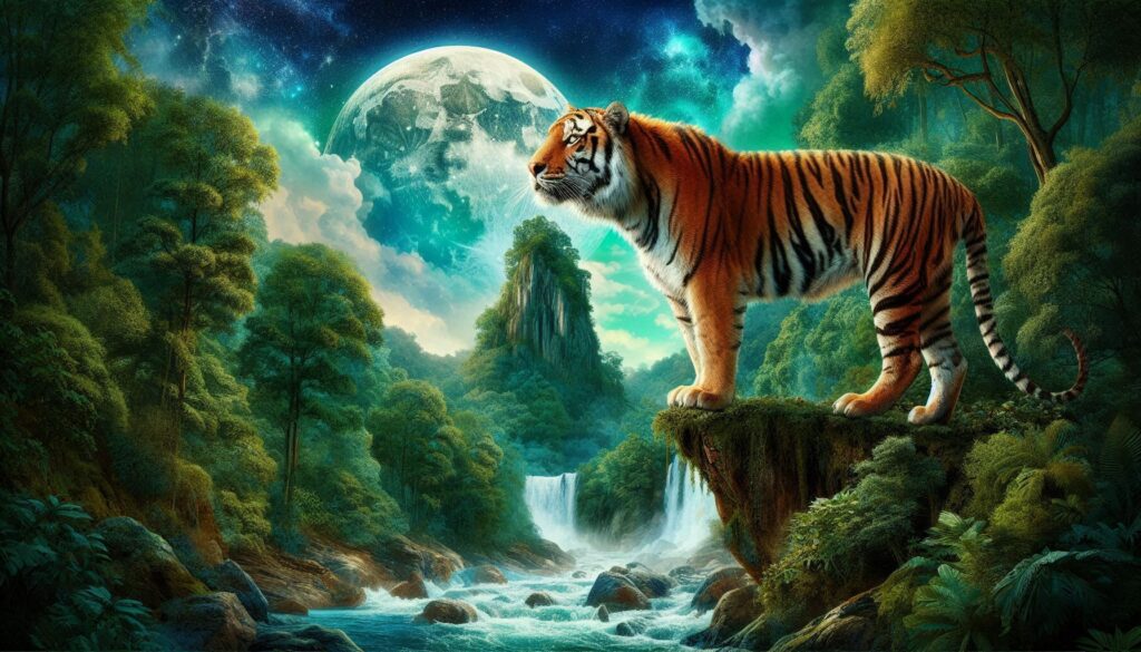 What does it mean to befriend a tiger in a dream