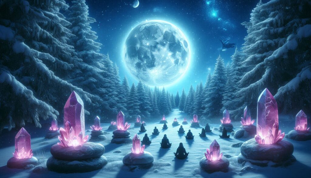 How can we harness the energy of the full snow moon