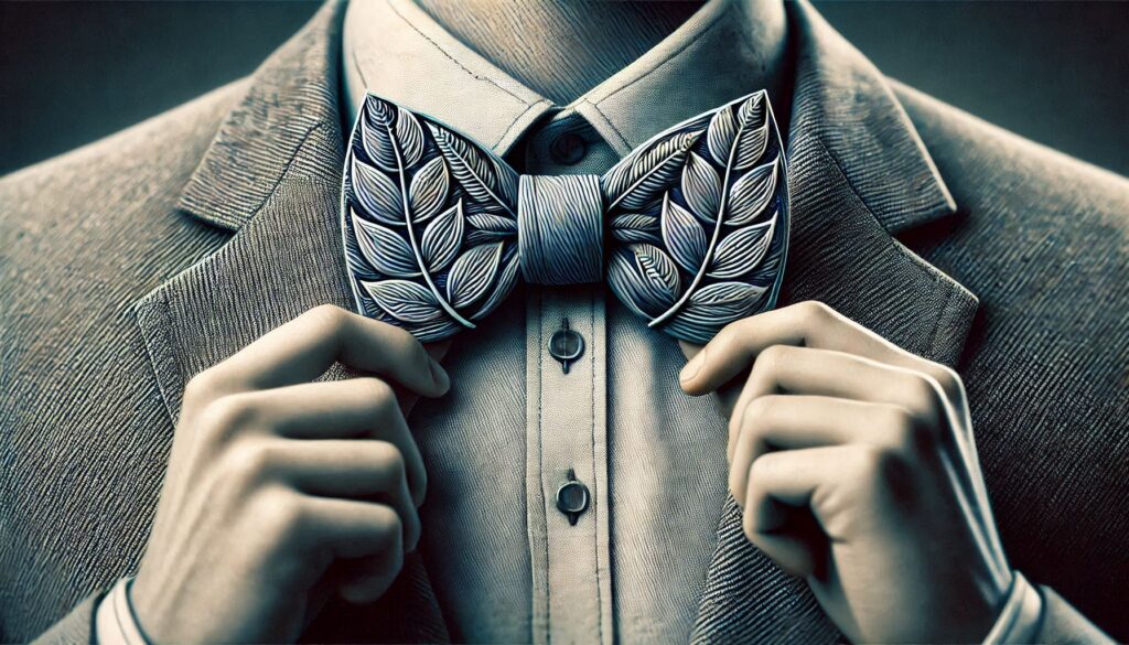 How can wearing a bow tie impact one's presence and demeanor