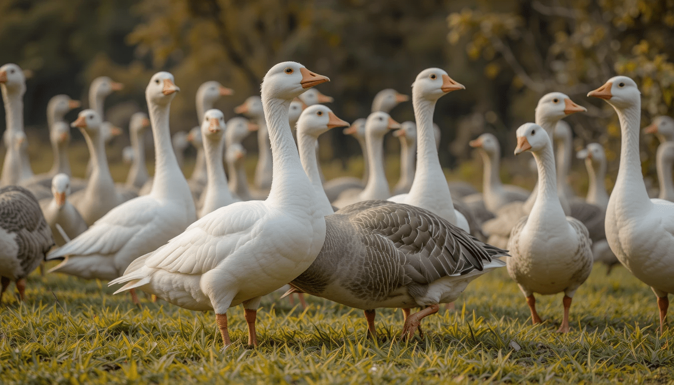 Flock of Geese Symbolize Spiritually