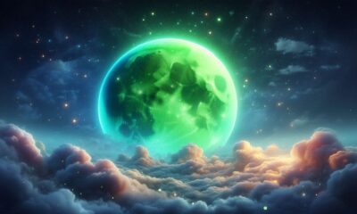 green moon