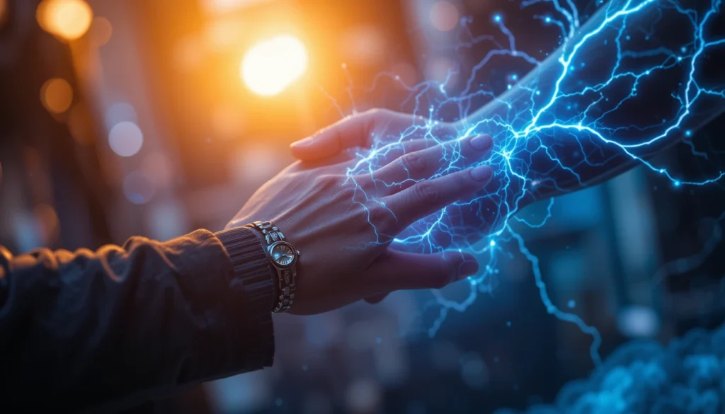 What does it mean if the electric connection suddenly fades away