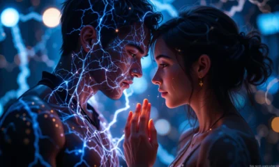 You Feel an Electric Connection When Touching Someone