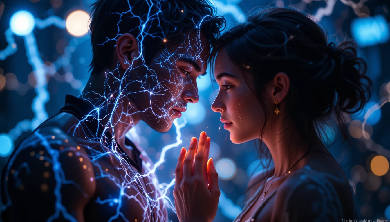 You Feel an Electric Connection When Touching Someone