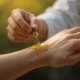 spiritual significance of applying olive oil on the wrist