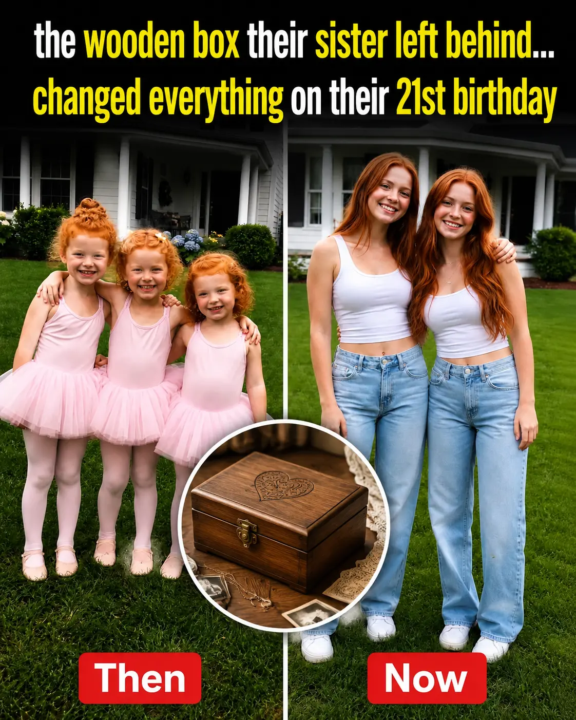 the wooden box their sister left behind… changed everything on their 21st birthday