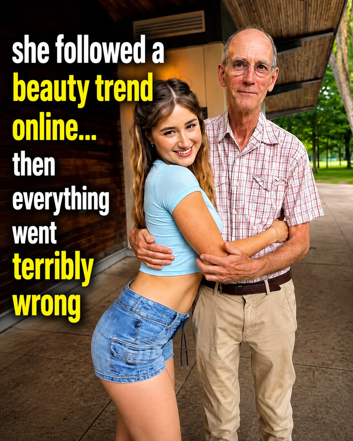 she followed a beauty trend online… then everything went terribly wrong