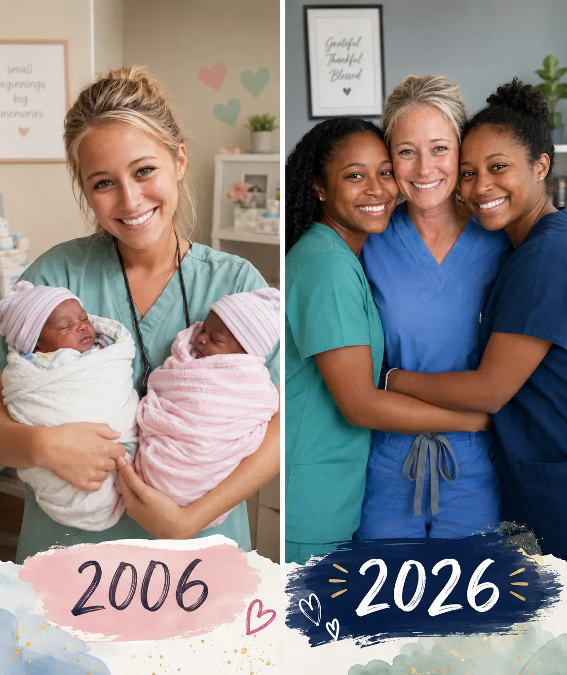 raised twin girls for 20 years